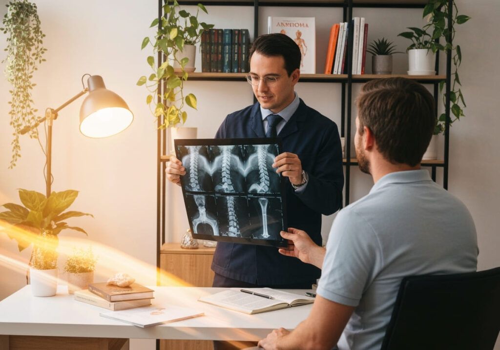 Consultation chiropratique